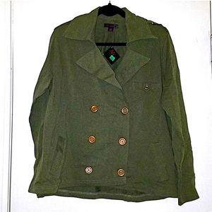 Double Button-down Coat